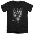 Lord of the Rings Big Sauron Head V-Neck T-Shirt