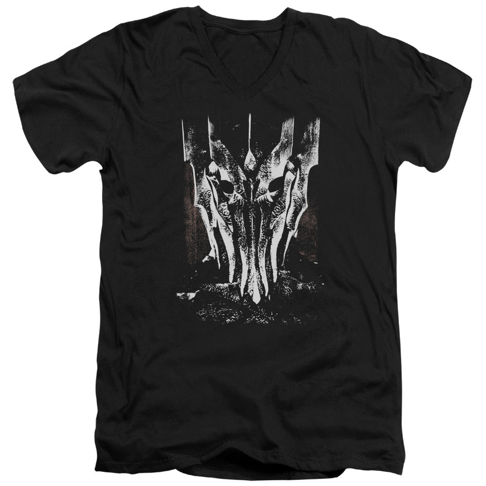 Lord of the Rings Big Sauron Head V-Neck T-Shirt