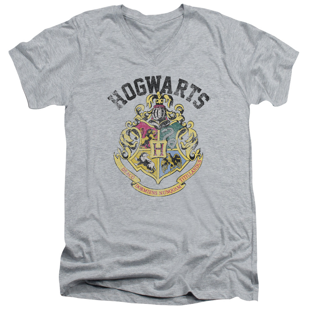 Harry Potter Hogwarts Crest V-Neck T-Shirt