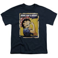 Betty Boop Power Navy Youth/Toddler T-Shirt