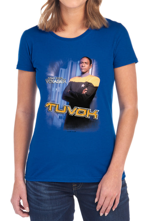 Star Trek Tuvok Womens T-Shirt