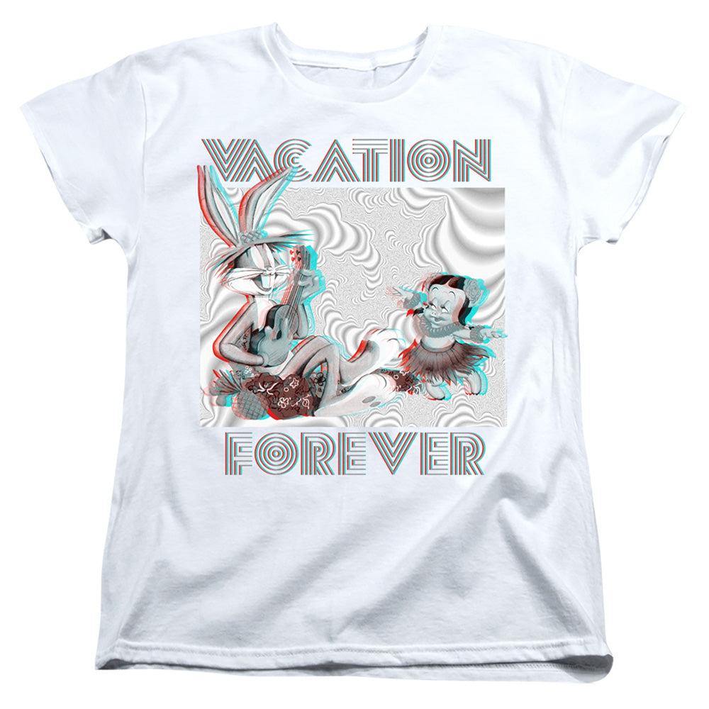 Looney Tunes Vacation Forever Womens T-Shirt