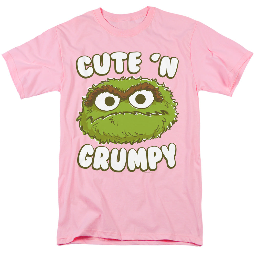 Sesame Street Cute N Grumpy Pink T-Shirt