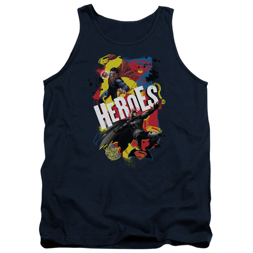 Batman v Superman Double Hero Tank Top