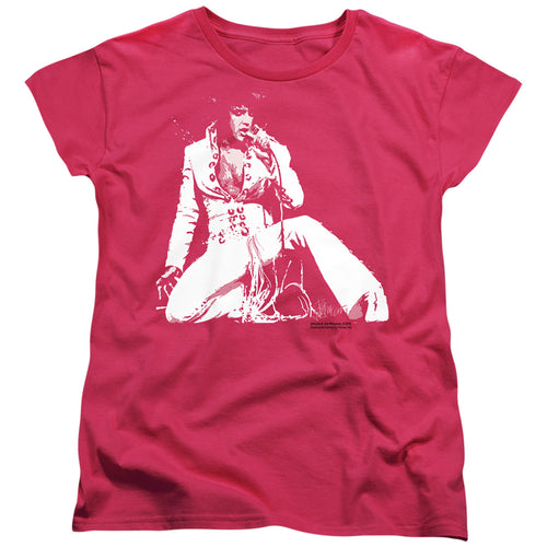 Elvis Presley Please Love Me Womens T-Shirt
