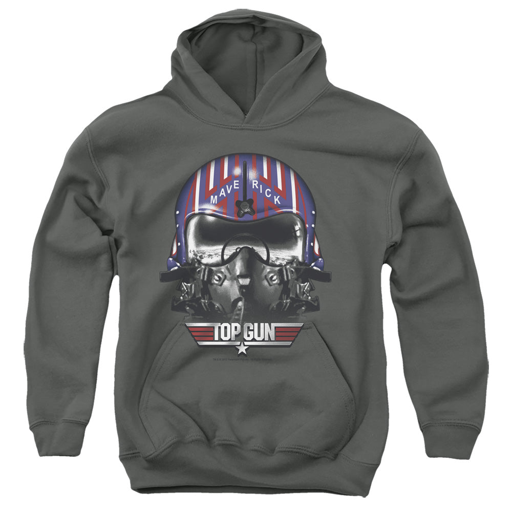 Top Gun Maverick Helmet Youth Hoodie