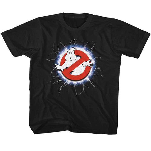 The Real Ghostbusters Lightning and Logo Youth/Toddler T-Shirt