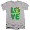 Care Bears Good Luck Bear Love St. Patrick'S Day V-Neck T-Shirt