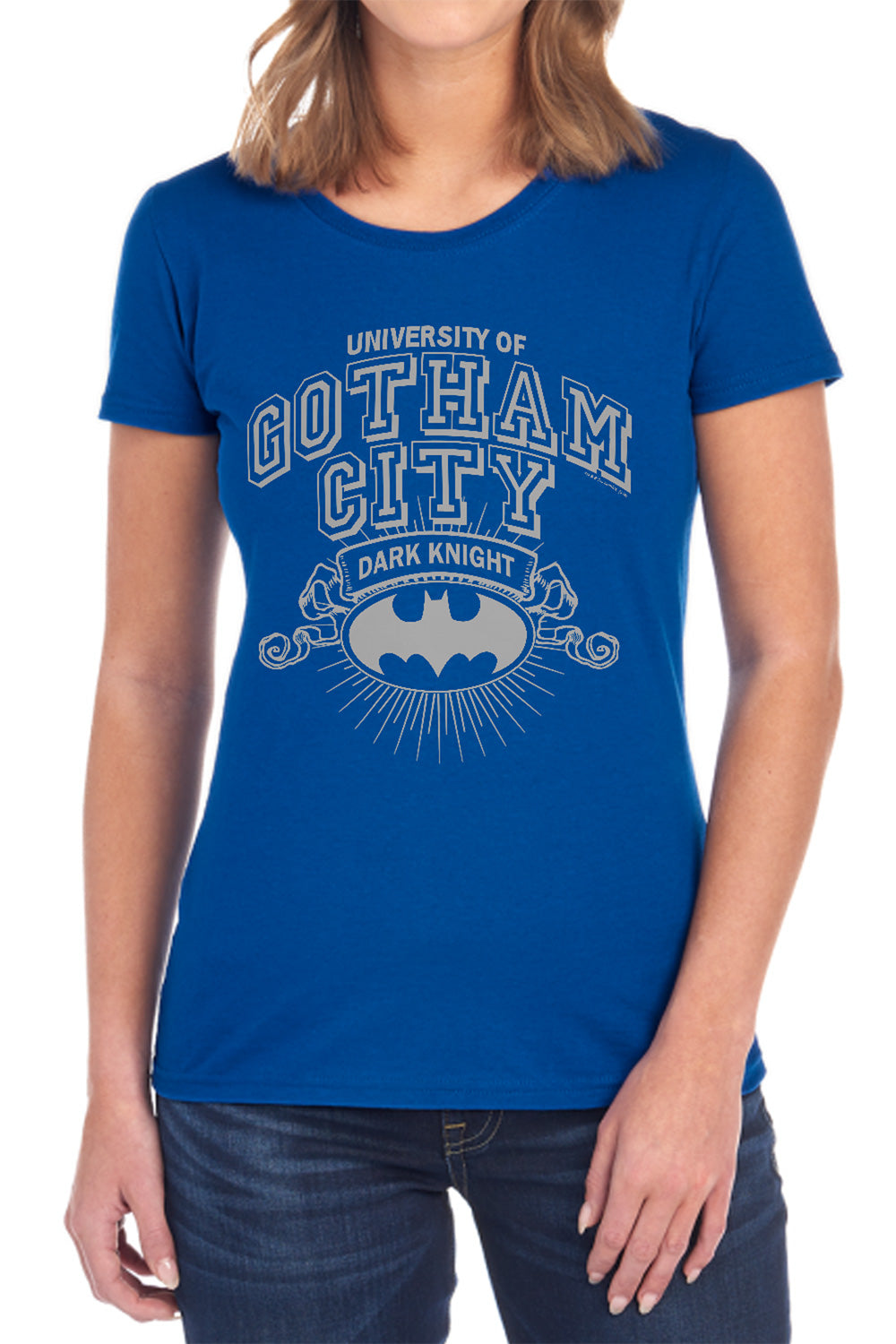 Batman University Of Gotham Womens T-Shirt