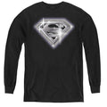Superman Bling Shield Youth Long Sleeve T-Shirt