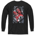 Superman Heat Blast Youth Long Sleeve T-Shirt