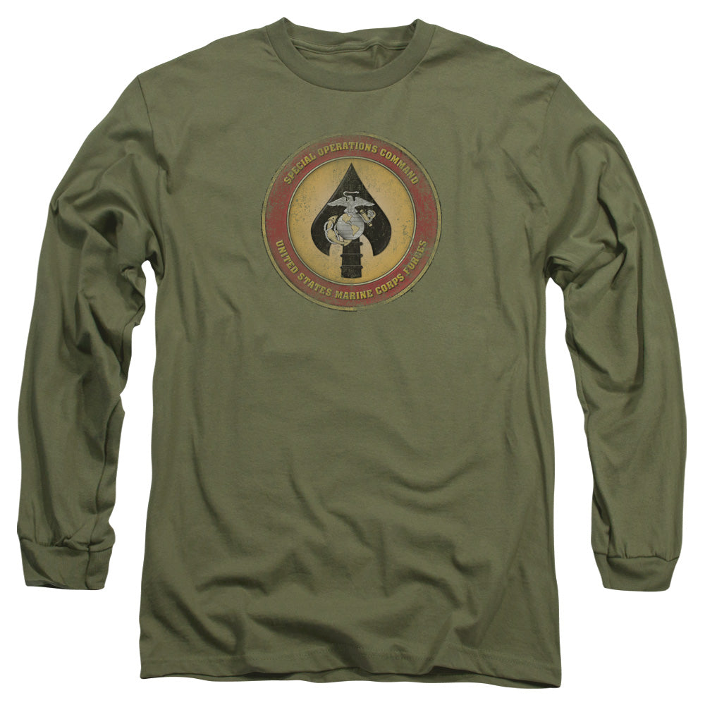 U.S. Marine Corps Special Operations Command Patch Long Sleeve T-Shirt
