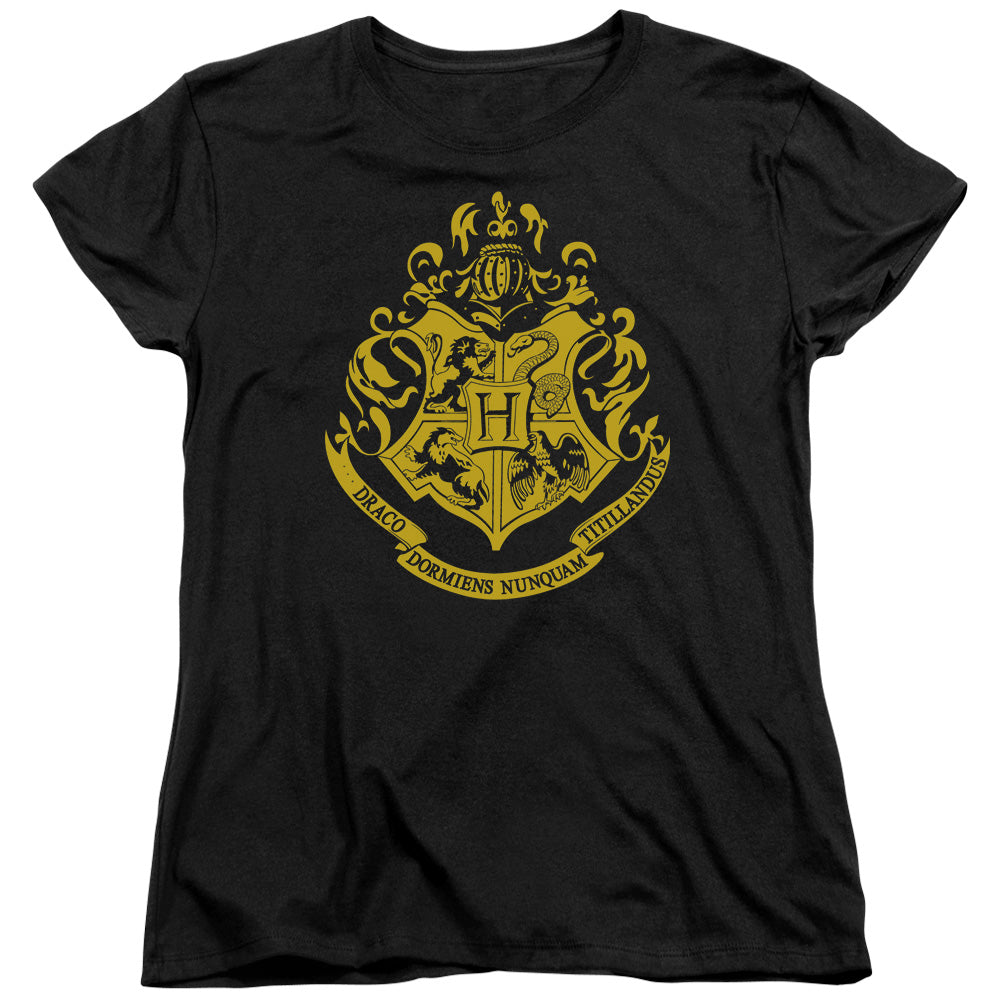 Harry Potter Hogwarts Crest Womens T-Shirt