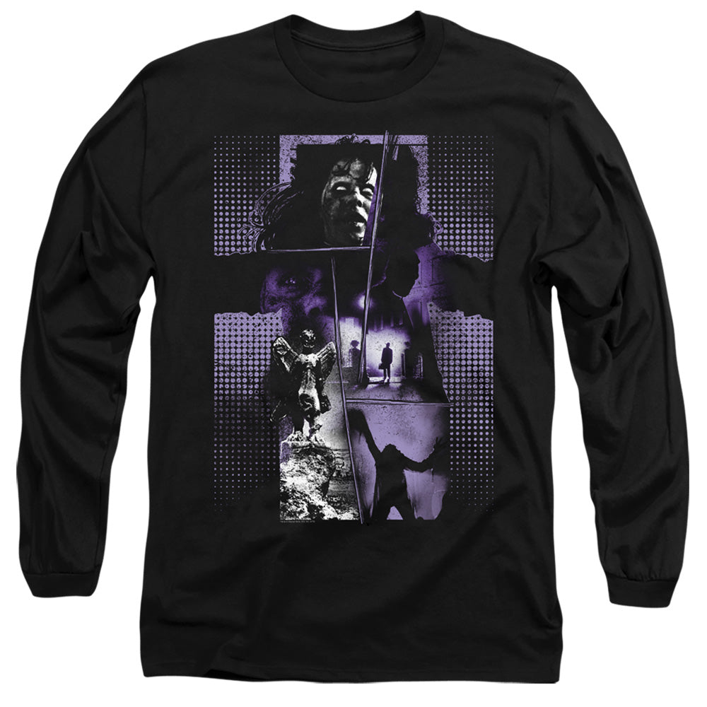 The Exorcist Purple Collage Long Sleeve T-Shirt