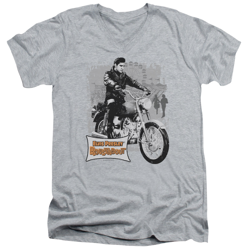 Elvis Presley Roustabout Poster V-Neck T-Shirt