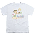 Betty Boop Hot in Hawaii Youth/Toddler T-Shirt