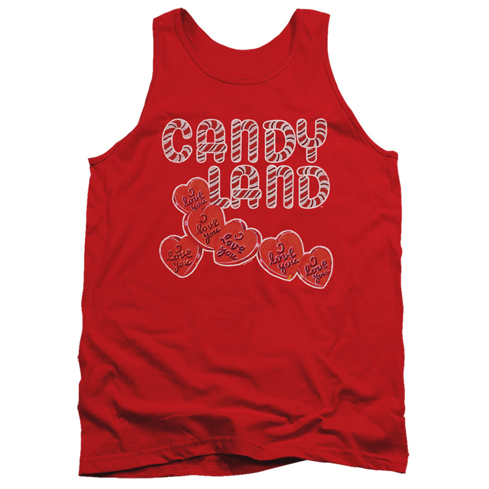Candy Land I Love You Hearts Tank Top