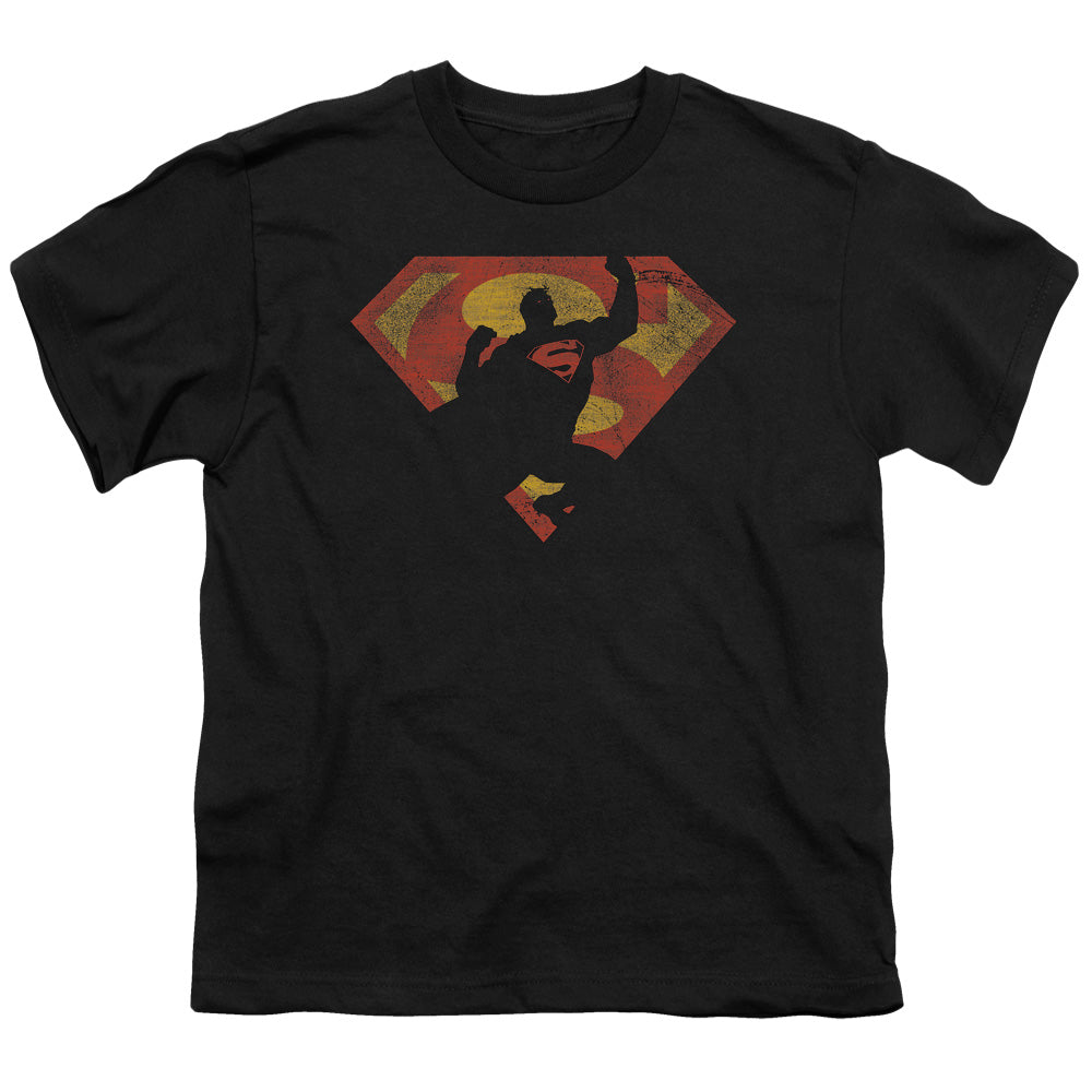 Superman S Shield Knockout Youth/Toddler T-Shirt