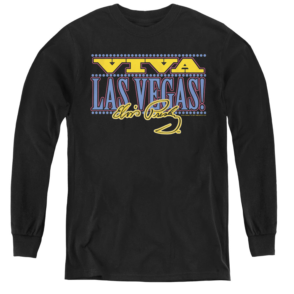 Elvis Presley Viva Las Vegas Youth Long Sleeve T-Shirt