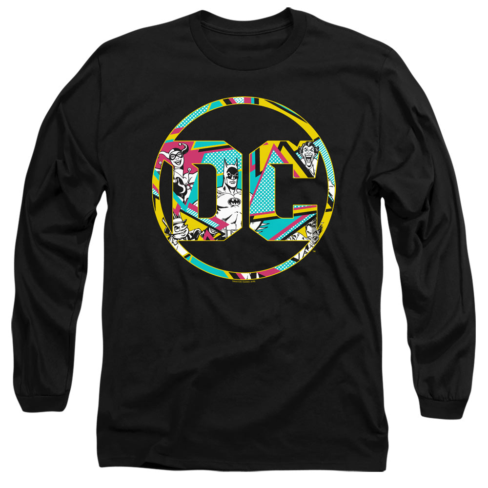 Batman 80S Bat Logo Long Sleeve T-Shirt