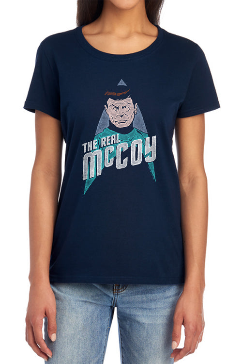 Star Trek The Real Mccoy Womens T-Shirt