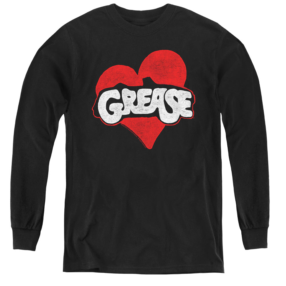 Grease Heart Youth Long Sleeve T-Shirt