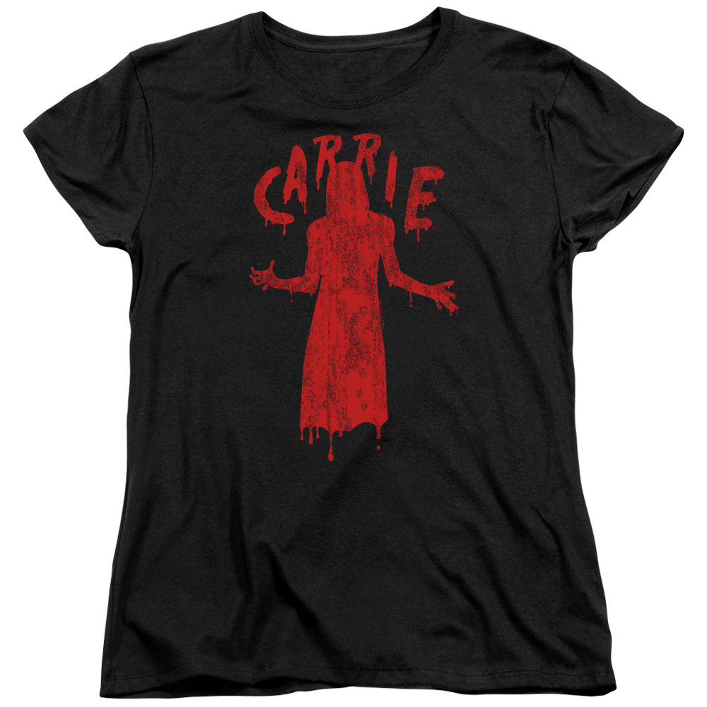 Carrie Silhouette Womens T-Shirt