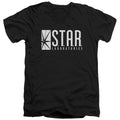 The Flash S.T.A.R. Labs V-Neck T-Shirt