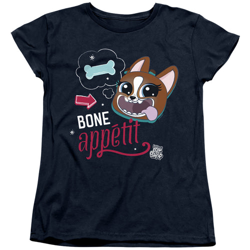 The Littlest Pet Shop Bone Appetit Womens T-Shirt