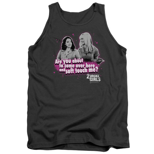 2 Broke Girls Soft Touch Tank Top