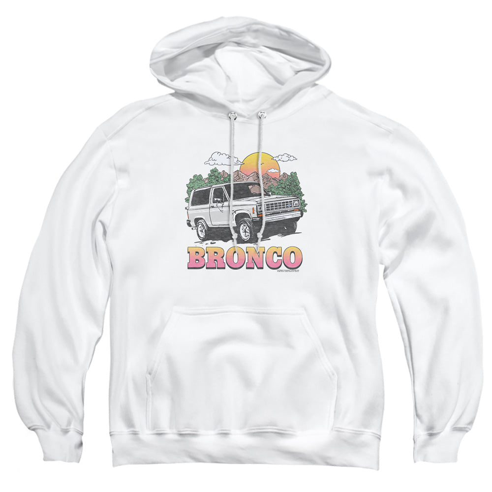 Ford Bronco In The Mountains Pullover Hoodie