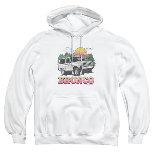 Ford Bronco In The Mountains Pullover Hoodie