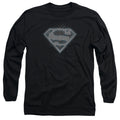 Superman Checkerboard Long Sleeve T-Shirt