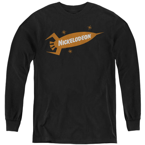 Nickelodeon Retro Rocket Logo Youth Long Sleeve T-Shirt