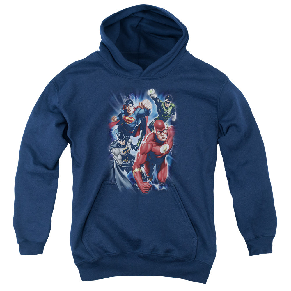 Justice League Storm Chasers Youth Hoodie