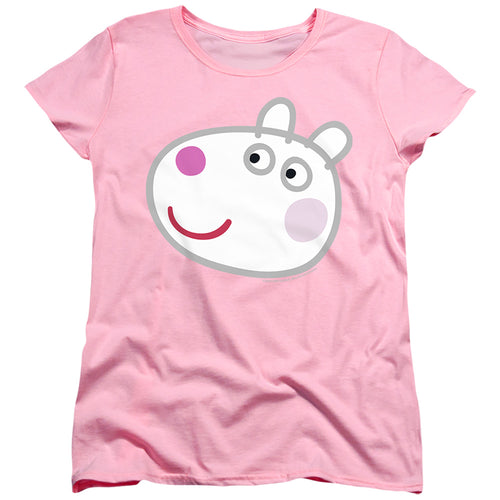 Peppa Pig Suzy Sheep Face Womens T-Shirt