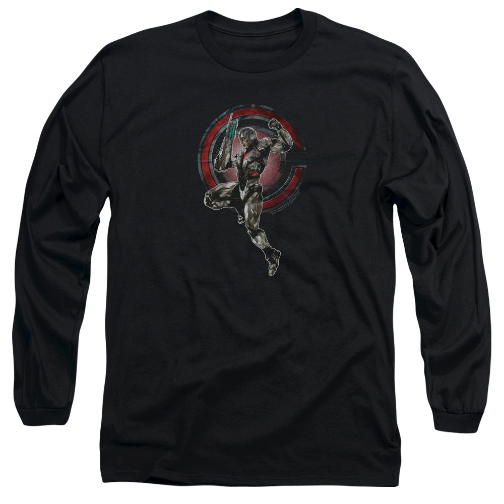 Justice League Cyborg Long Sleeve T-Shirt
