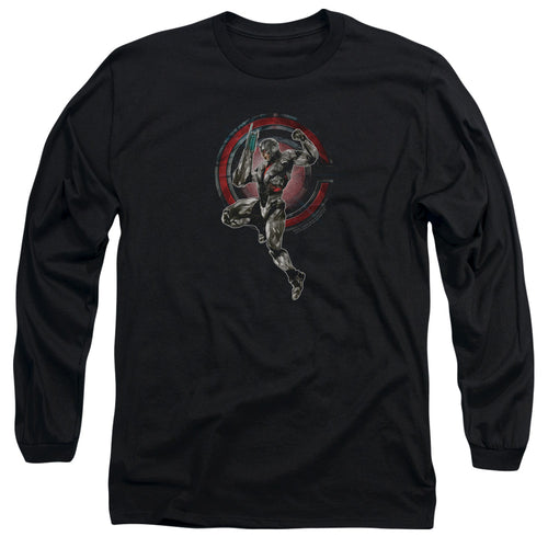 Justice League Cyborg Long Sleeve T-Shirt