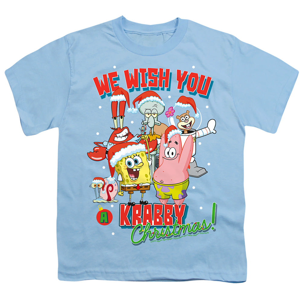 Spongebob Squarepants Crabby Christmas Youth/Toddler T-Shirt