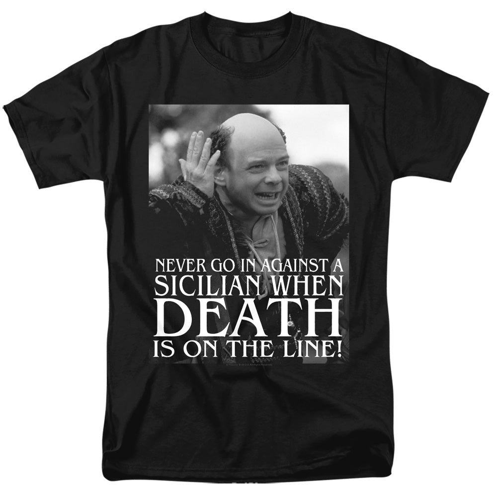 The Princess Bride Sicilian Black T-Shirt