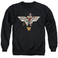 Wonder Woman WW 80th Collage Logo Crewneck Sweatshirt