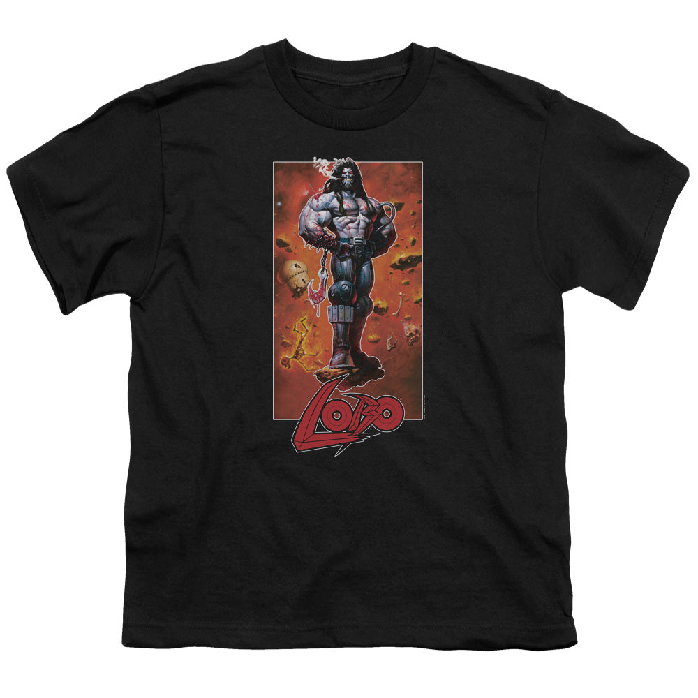 Justice League Lobo Pose Youth/Toddler T-Shirt