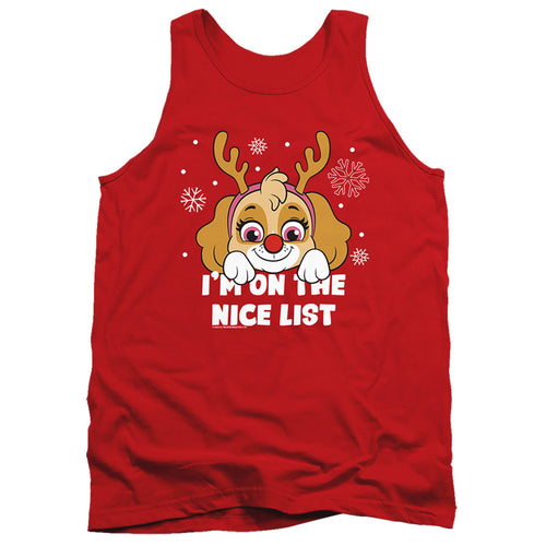 Paw Patrol Skye Nice Christmas List Tank Top