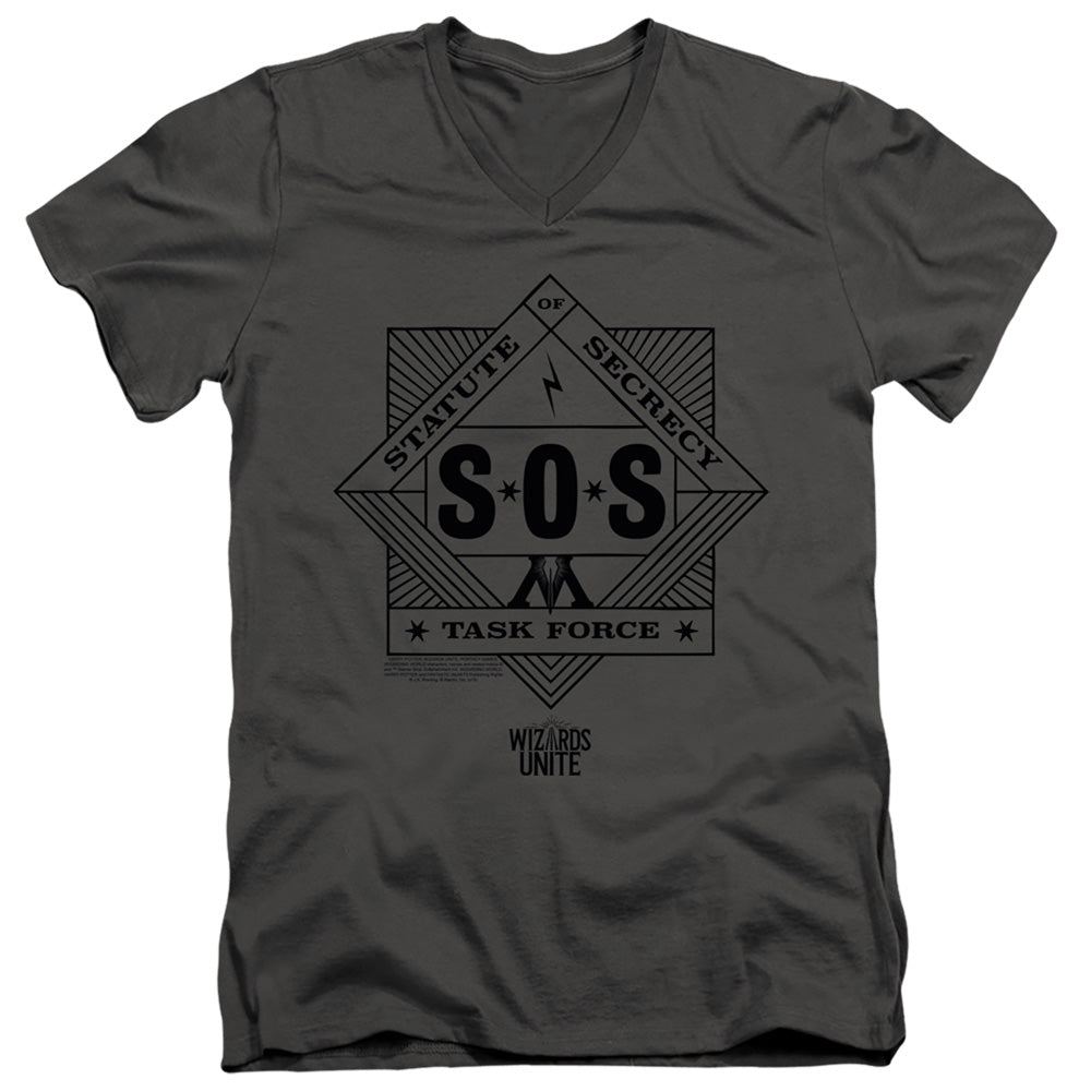 Harry Potter: Wizards Unite Sos Task Force V-Neck T-Shirt