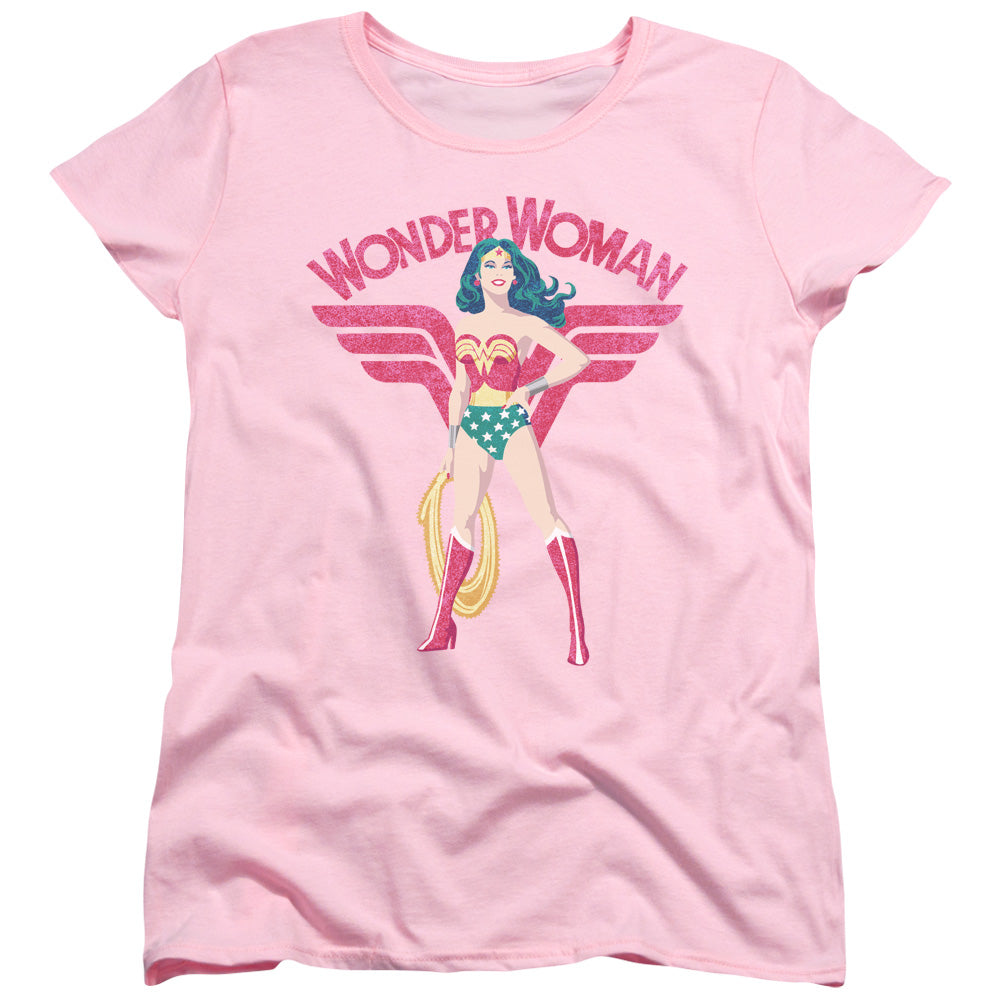 Wonder Woman WW Sparkle Womens T-Shirt