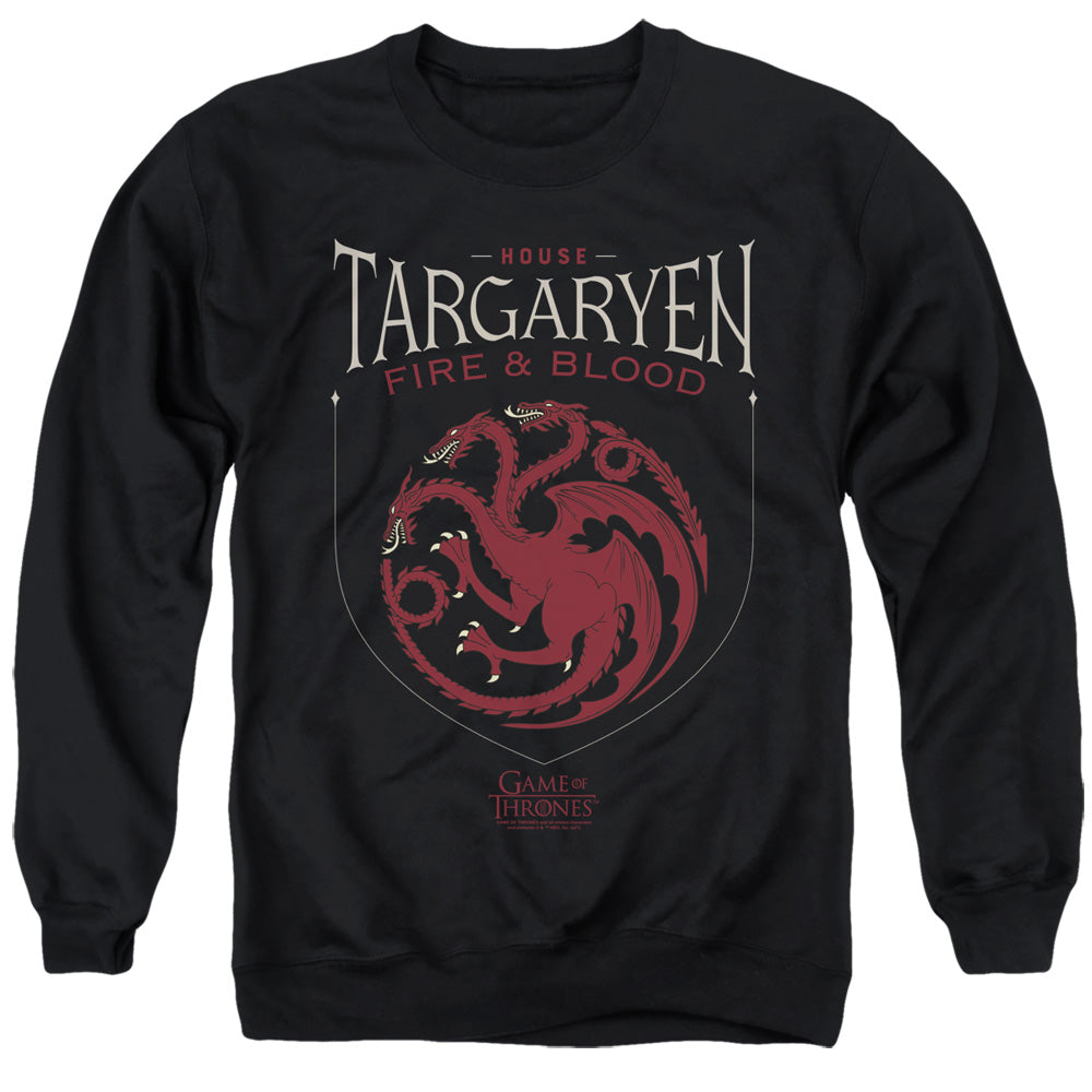 Game of Thrones House Targaryen Sigil Crewneck Sweatshirt