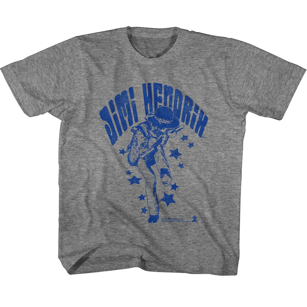 Jimi Hendrix Name and Stars Youth/Toddler T-Shirt