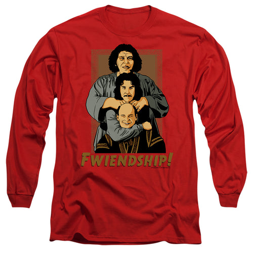 The Princess Bride Fwiendship Red Long Sleeve T-Shirt
