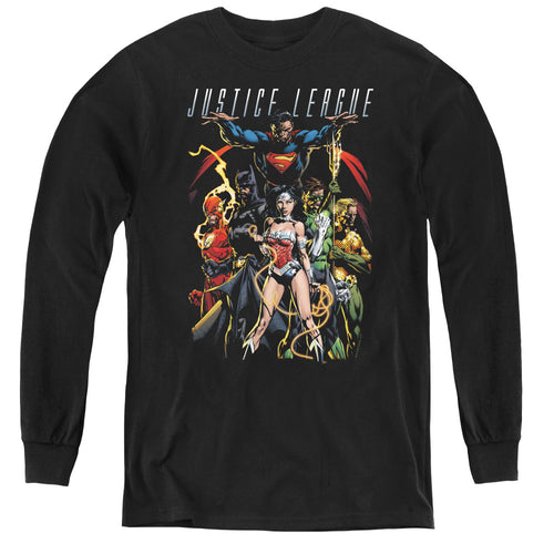 Justice League Dark Days Youth Long Sleeve T-Shirt