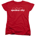Old School Speaker City Logo Womens T-Shirt